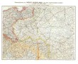 AKTION - Generalkarte von West-Russland und den angrenzenden Ländern bis Wien und Budapest aus dem Jahre 1914