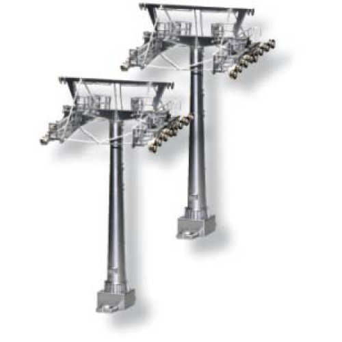 Seilbahn-Zubehör Stützen-Set 120 mm 2 Stück