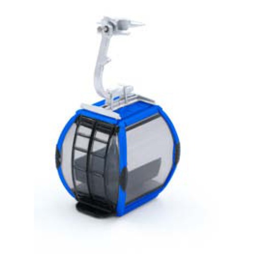 82005 Seilbahn-Zubehör Gondel Omega IV 8 blau