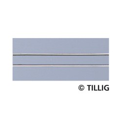 Tillig AKTION 87512 - Straßenbahn Gleis gerade einspurig 105,6 mm - Asphalt/Betonstruktur Tillig AKTION 87512 - Straßenbahn Gleis gerade einspurig 105,6 mm - Asphalt/Betonstruktur