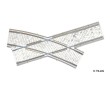 Tillig AKTION 87663 - Straßenbahn BKL Bogenkreuzung links einspurig - Pflastersteinstruktur Tillig AKTION 87663 - Straßenbahn BKL Bogenkreuzung links einspurig - Pflastersteinstruktur