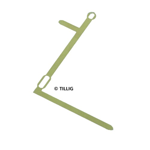 Tillig Kontaktblech für H0-Straßenbahngleis (Beutel à 10 Stück)